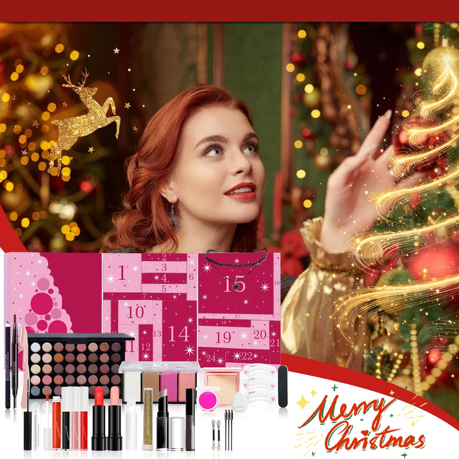 Beauty Makeup School - Girls Makeup Advent Calendar Surprise Blind
