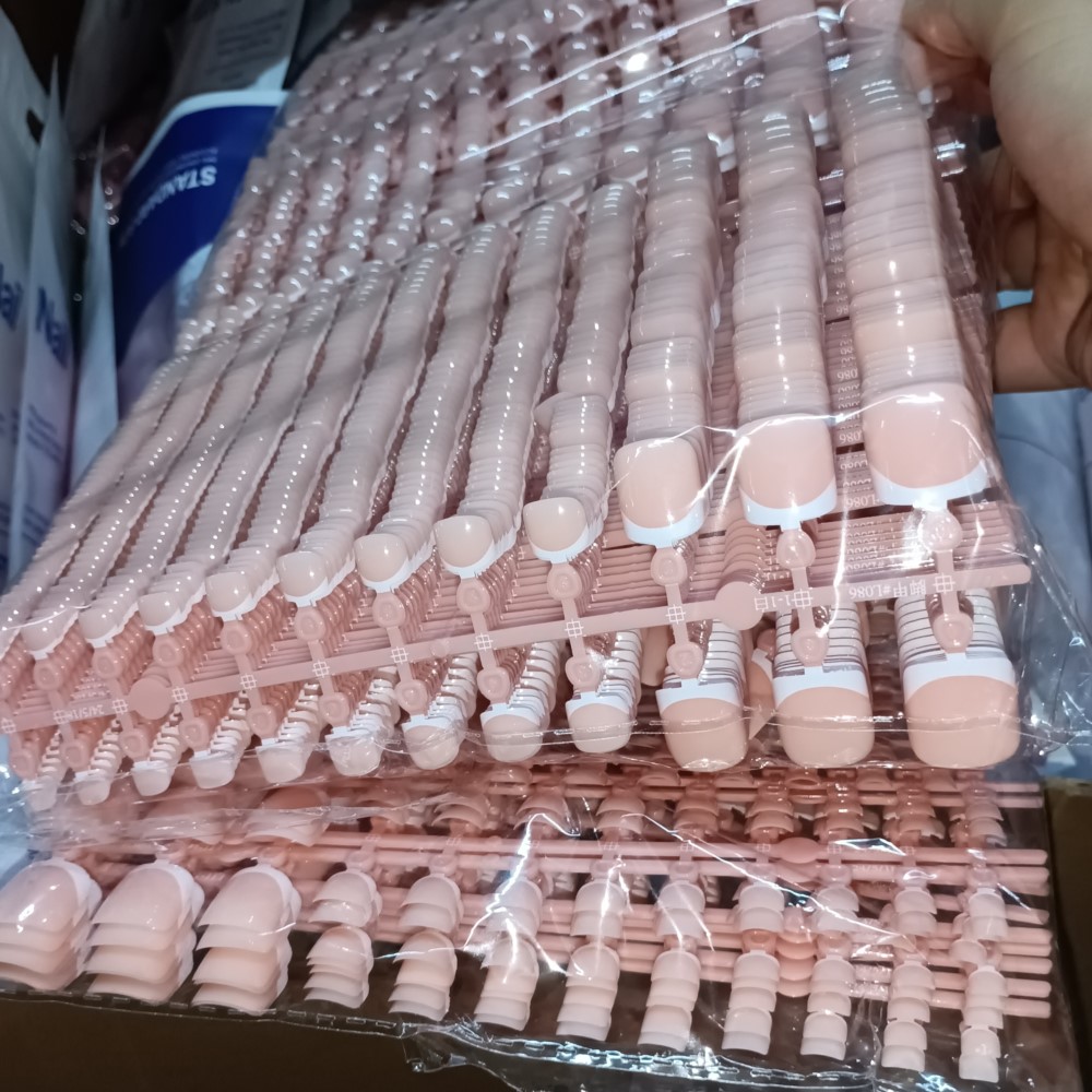 Nail Extension Tips - 120pcs Square ToeNail Tips - Short