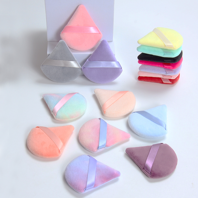 Beauty Makeup Blender - 2 件 Triangle Powder Puff Face