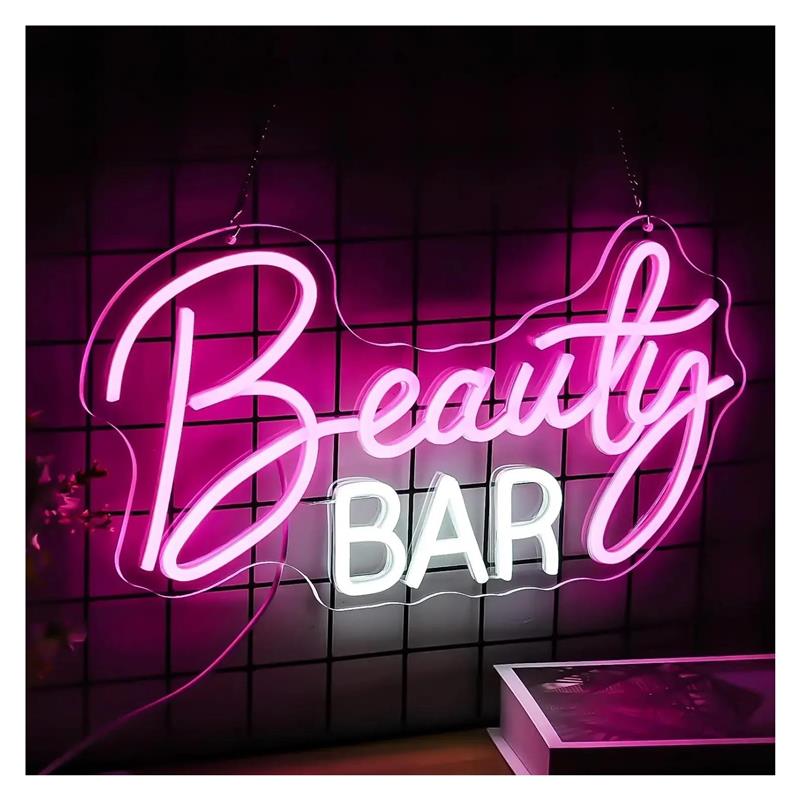 Beauty Bar Neon Sign Dimmable  - огляд і ціна Beauty Makeup Bar