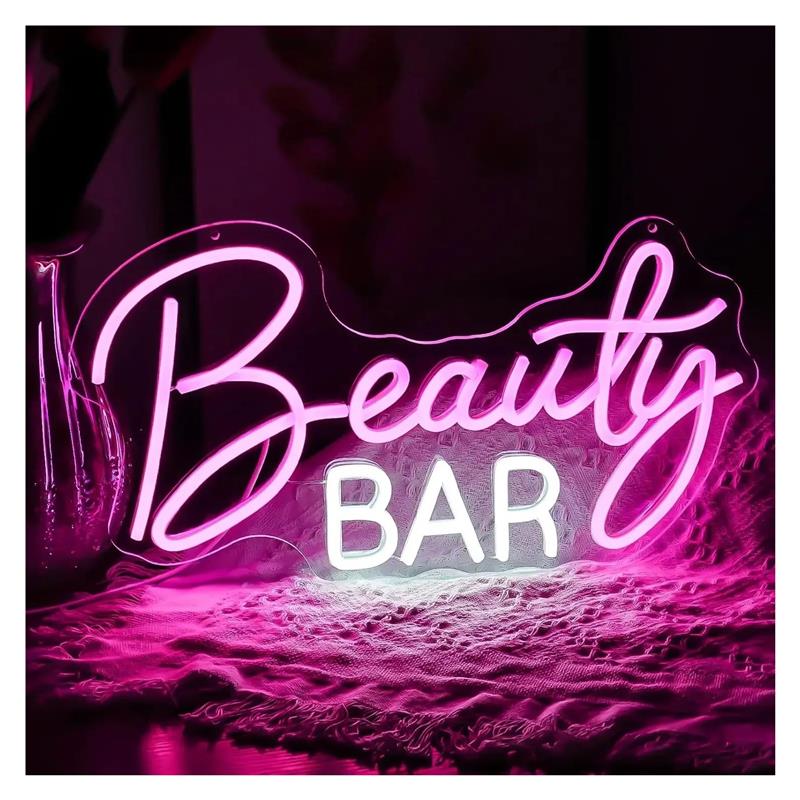 Beauty Bar Neon Sign Dimmable  - огляд і ціна Beauty Makeup Bar