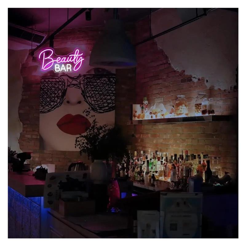 Beauty Bar Neon Sign Dimmable  - огляд і ціна Beauty Makeup Bar