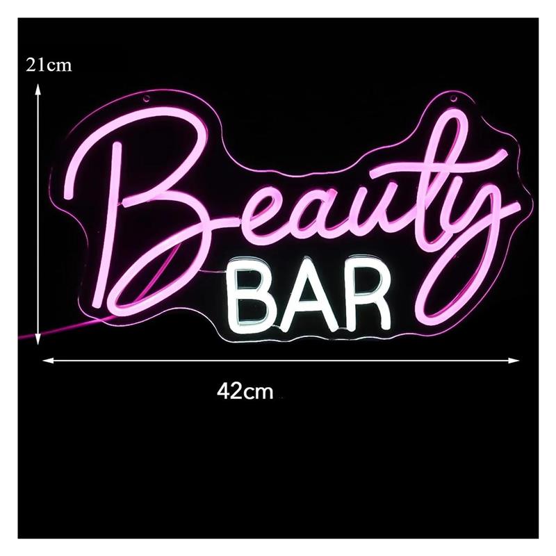 Beauty Bar Neon Sign Dimmable  - огляд і ціна Beauty Makeup Bar