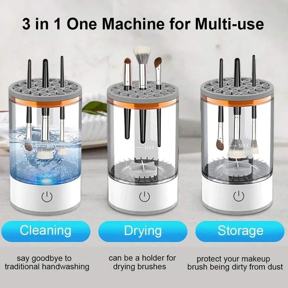 Automatic Electric Makeup Brus - огляд і ціна Beauty Home Makeup