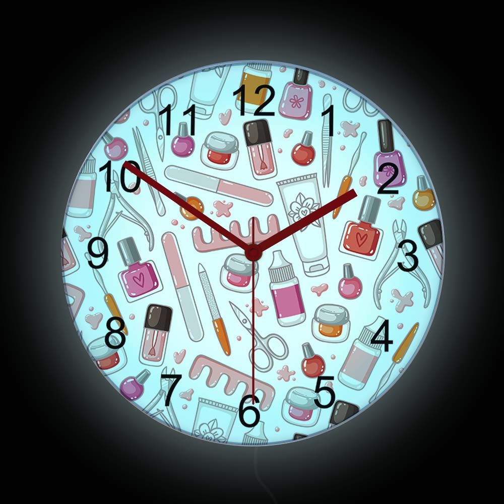 Nail Salon Tools Printed Wall  - огляд і ціна Beauty And Makeup Studio