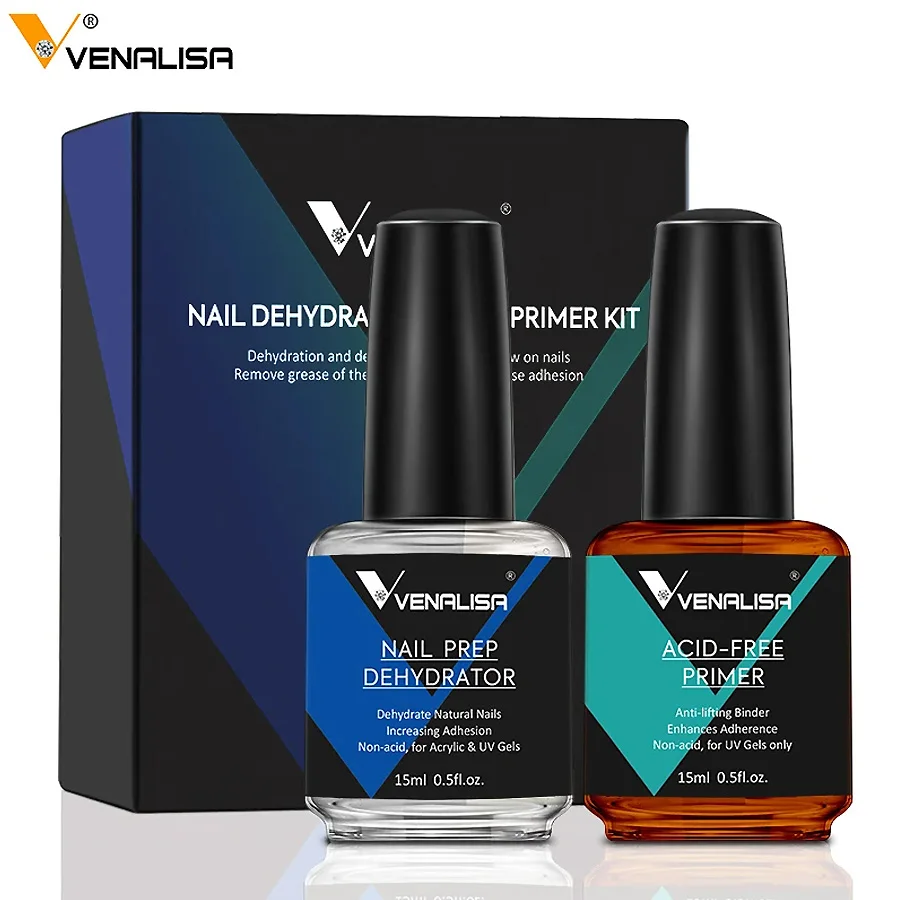 2Pcs Nail Prep Dehydrator And  - огляд і ціна Nail Dehydrator Primer