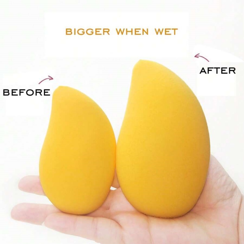 12/2pcs Mango Shape Soft Makeu - огляд і ціна Beauty Makeup Blender