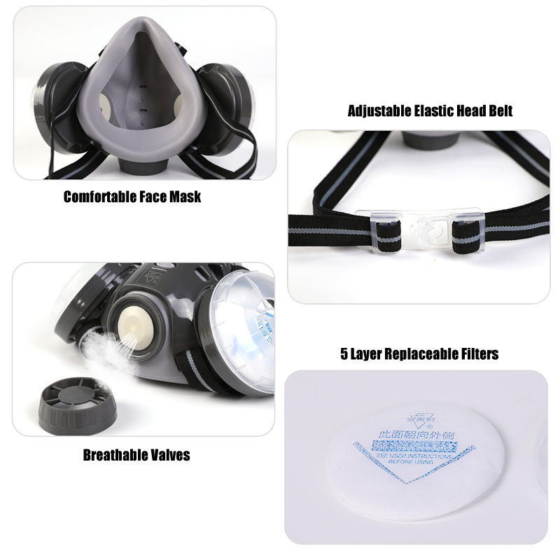 New Anti Dust Mask Full Face R - огляд і ціна Sheet Face Mask Pack