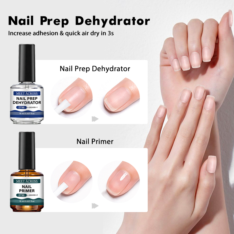 2pcs 15ml Nail Primer & Nail P - огляд і ціна Nail Dehydrator Primer