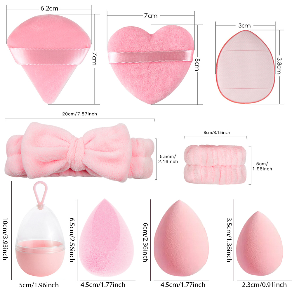 17Pcs Makeup Sponge Blender Se - огляд і ціна Beauty Makeup Blender