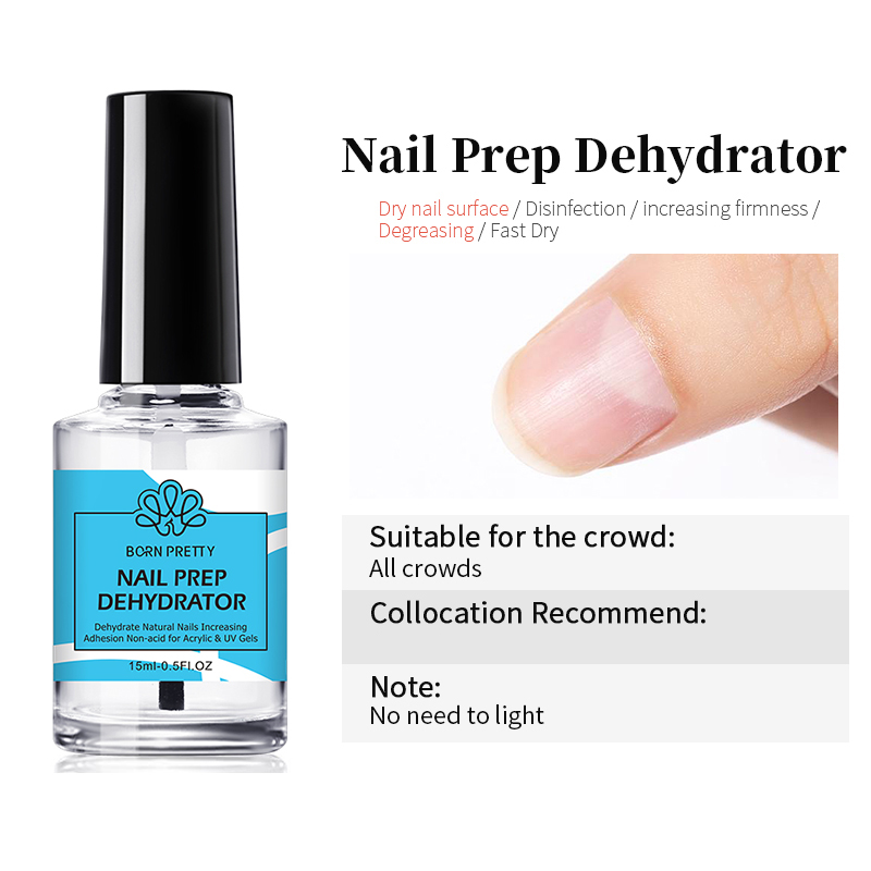 BORN PRETTY 15ml Nail Primer N - огляд і ціна Nail Dehydrator Primer