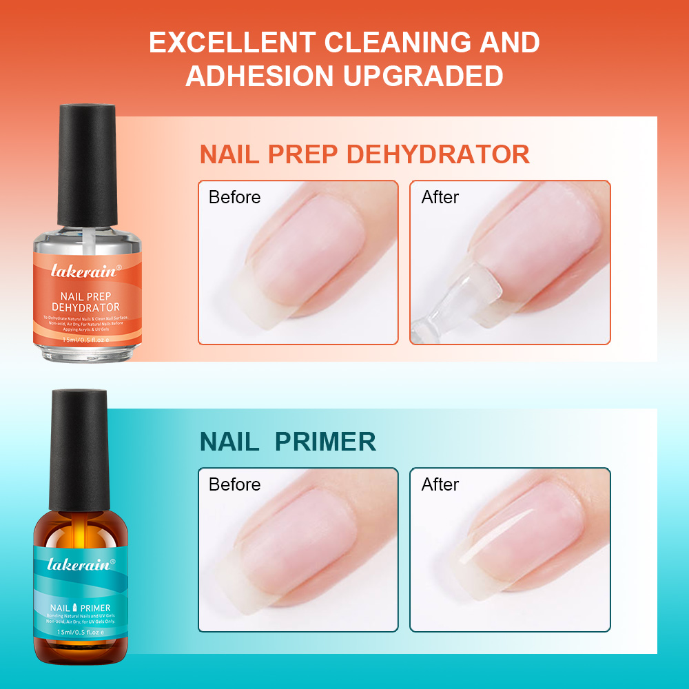 Nail Primer Set Fast Dry Prep  - огляд і ціна Nail Dehydrator Primer