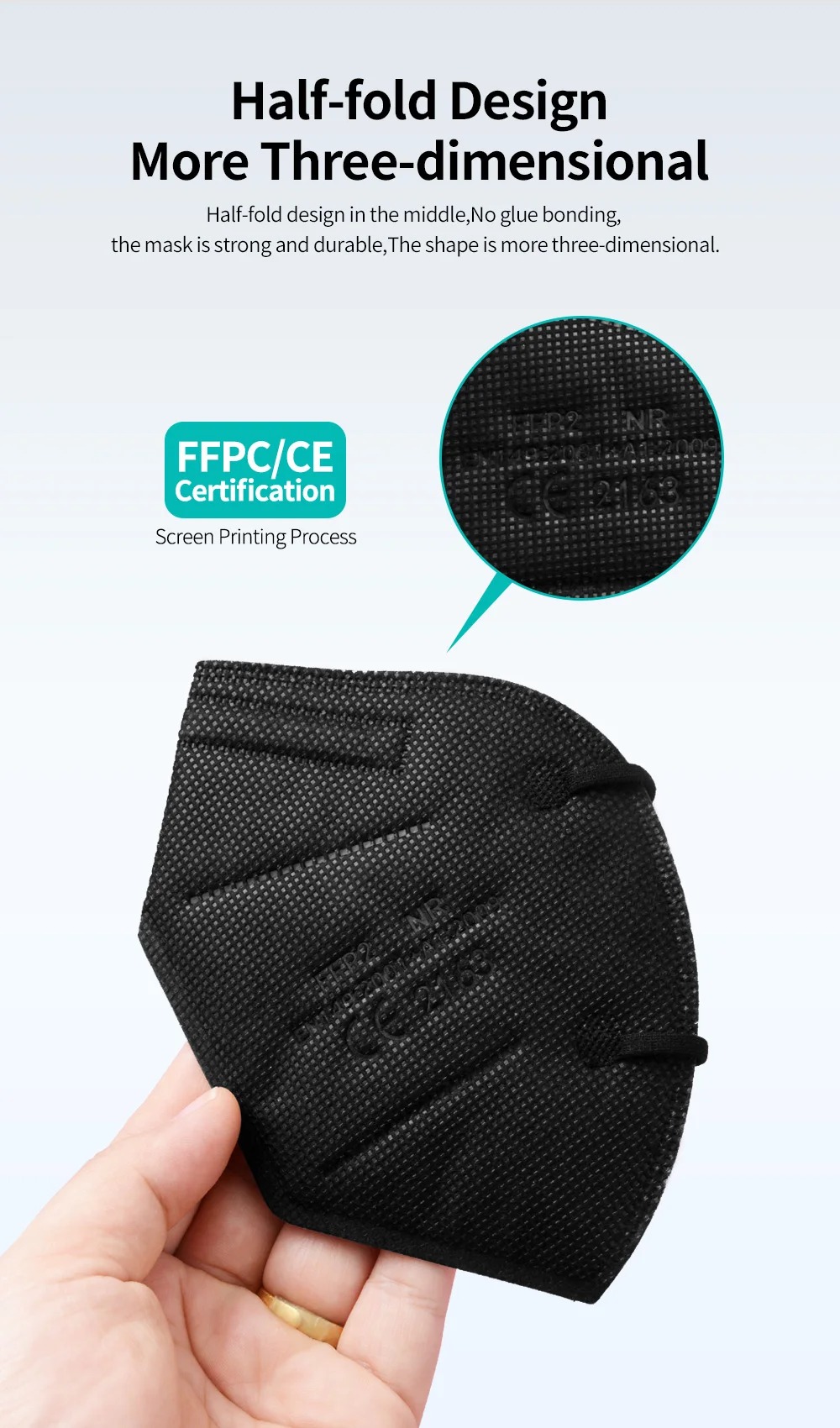 5Layer FFP2 Masks CE Approve K - огляд і ціна Sheet Face Mask Pack