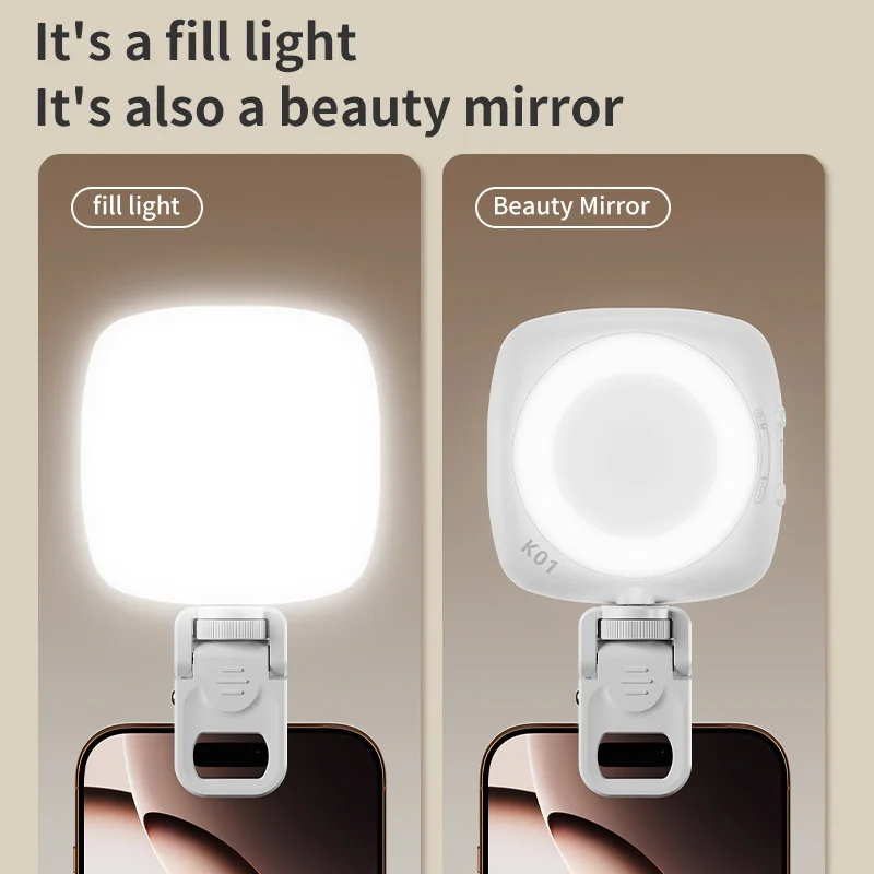 Phone Selfie Light 2700K-6500K - огляд і ціна Photo Beauty Makeup