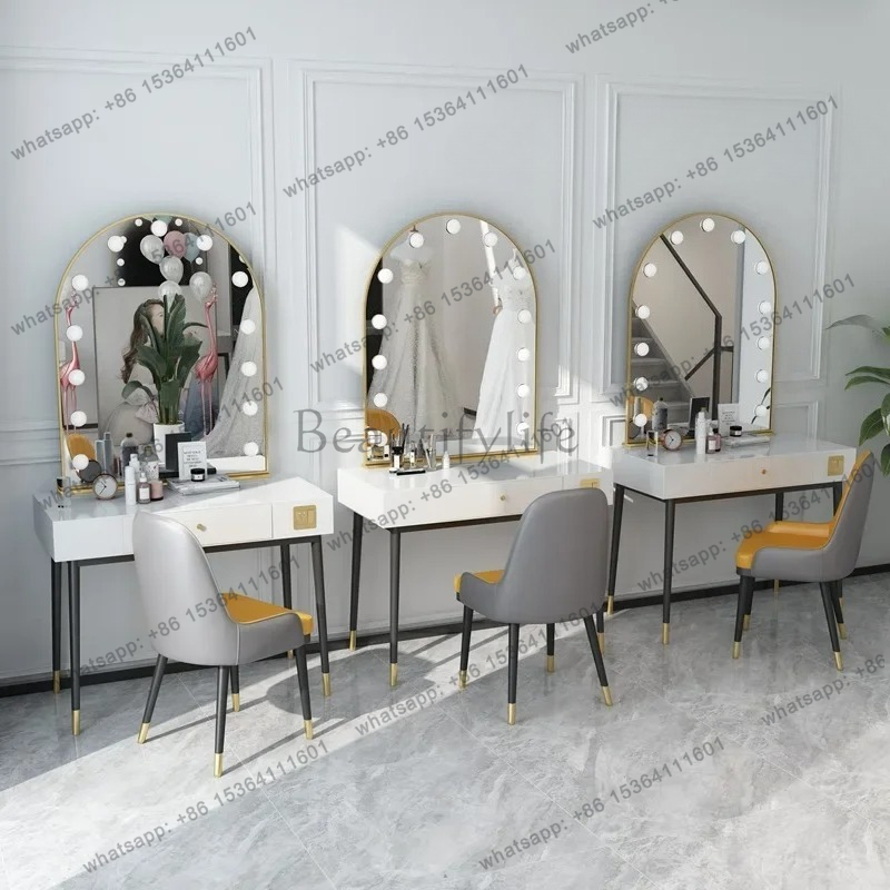 simple lamp mirror makeup tabl - огляд і ціна Beauty And Makeup Studio