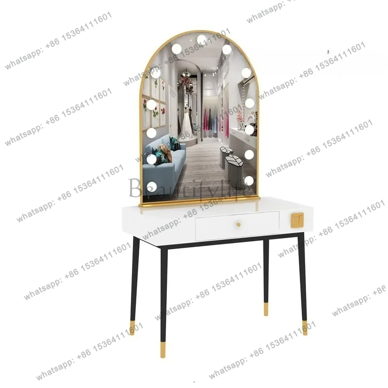 simple lamp mirror makeup tabl - огляд і ціна Beauty And Makeup Studio