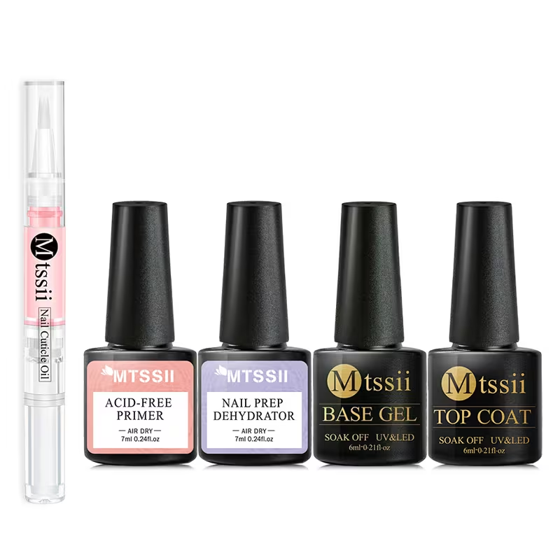 5PCS Nail Gel Set Complete Kit - огляд і ціна Nail Dehydrator Primer