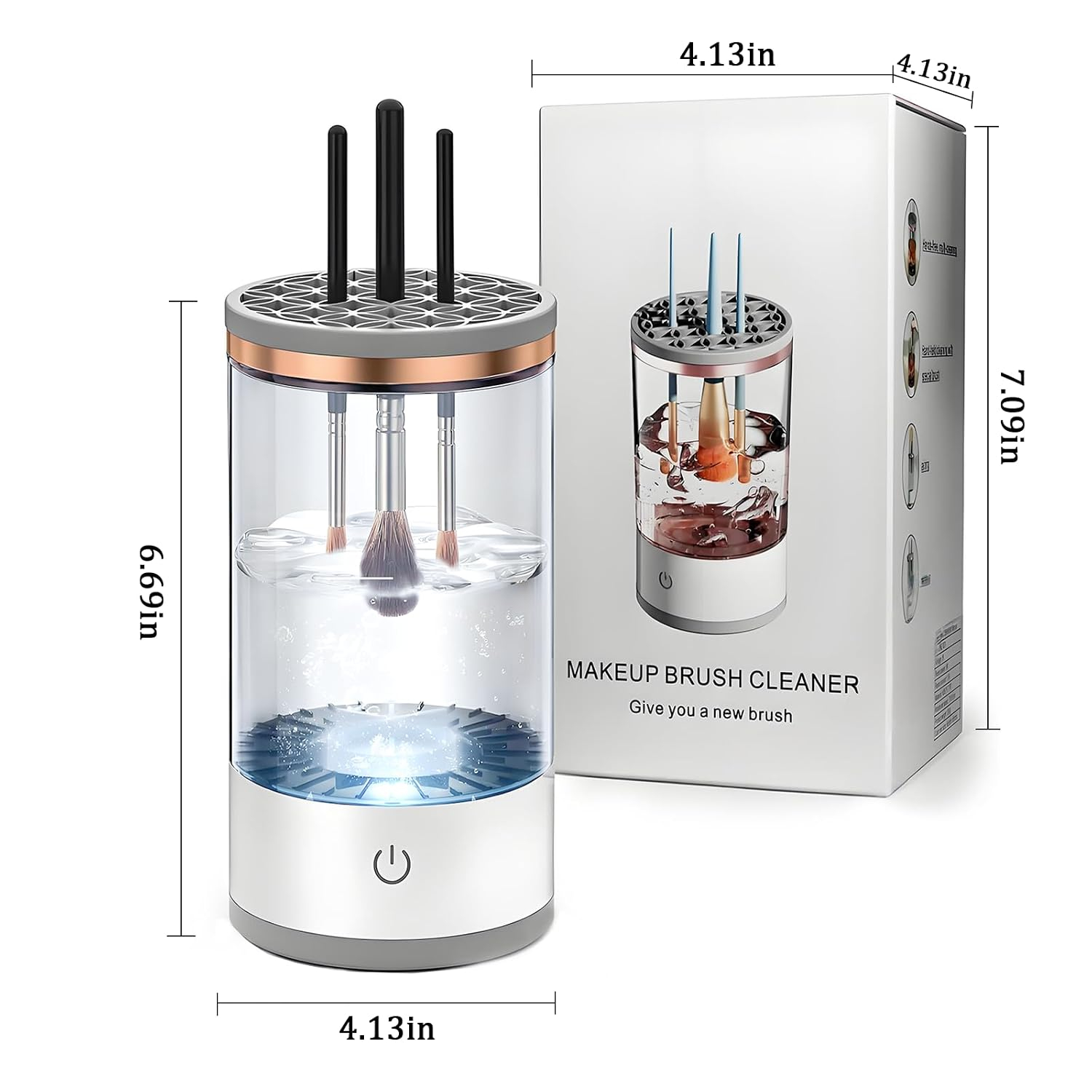 Automatic Electric Makeup Brus - огляд і ціна Beauty Home Makeup