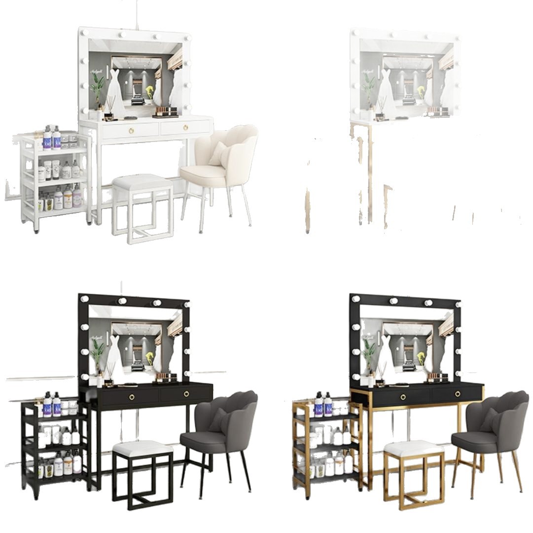 Studio dresser with lamp mirro - огляд і ціна Beauty And Makeup Studio