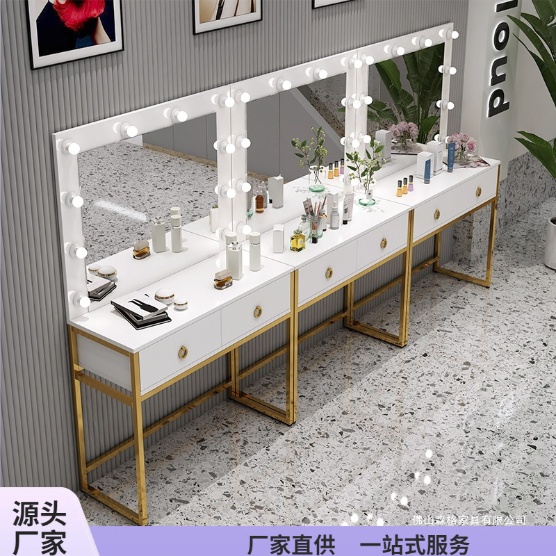 Studio dresser with lamp mirro - огляд і ціна Beauty And Makeup Studio
