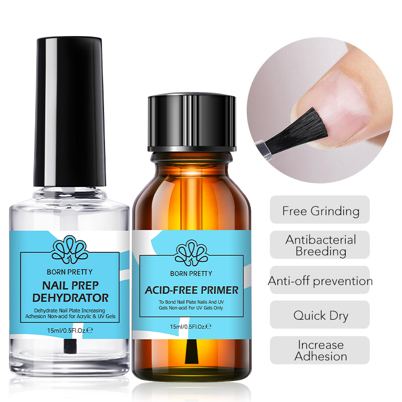 BORN PRETTY Nail-Primer And Na - огляд і ціна Nail Dehydrator Primer