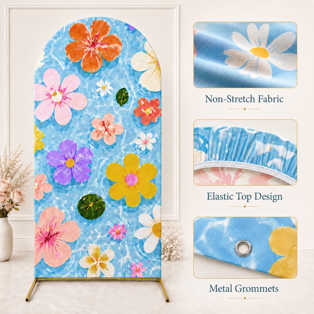 Arch Backdrop Cover Single Sid - огляд і ціна Beauty Makeup School