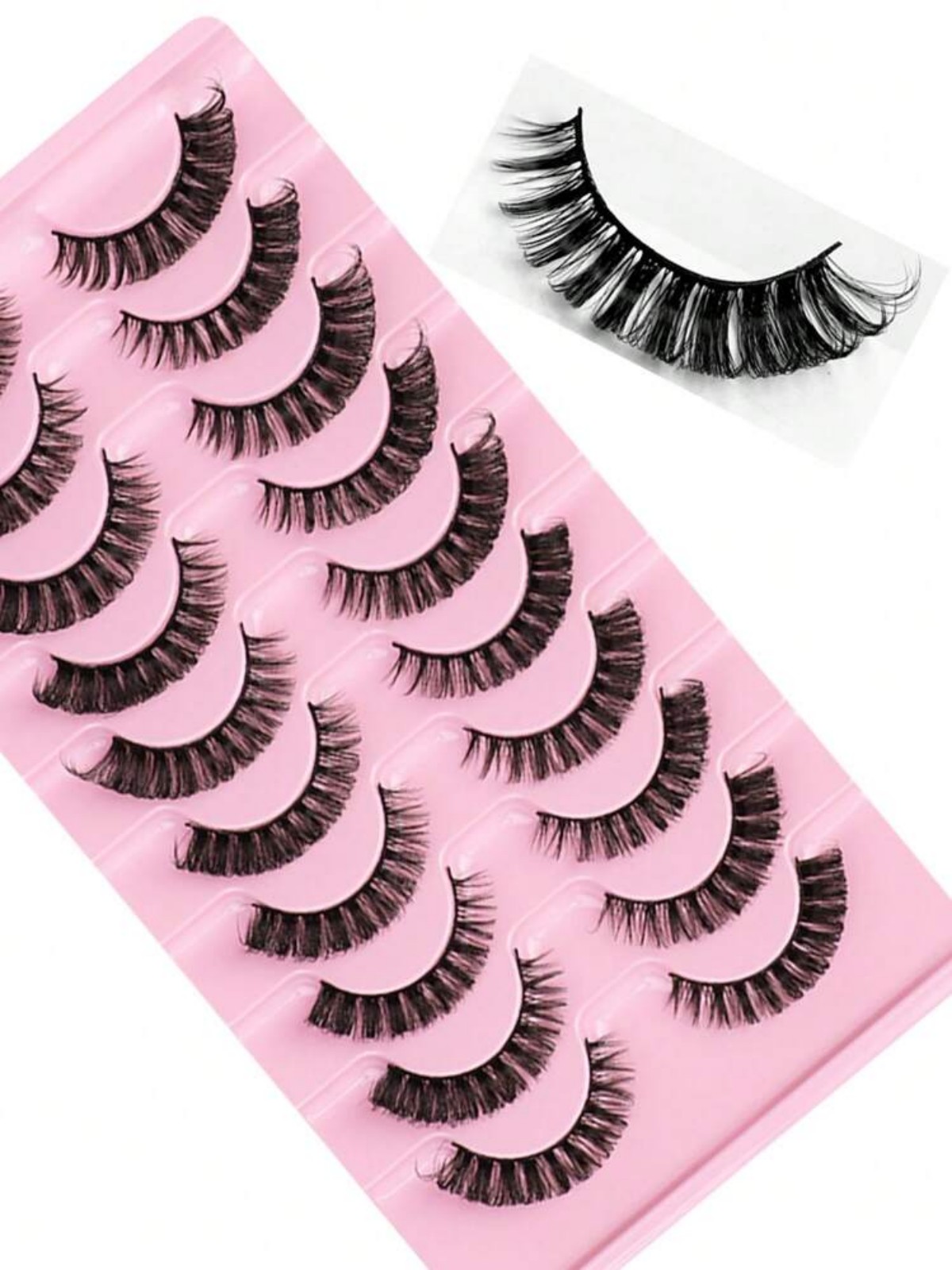 Russian Striped False Eyelashe - огляд і ціна Beauty Makeup Bar