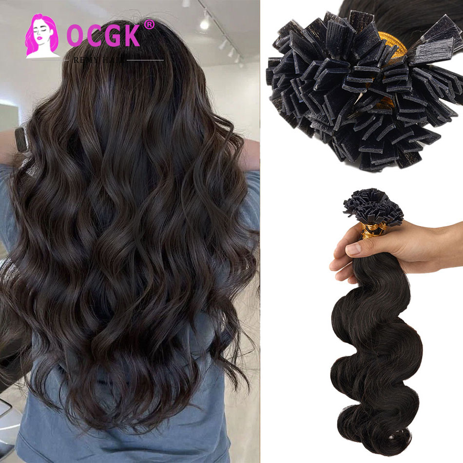 OCGK Body Wave Nail Flat Tip H - огляд і ціна Nail Extension Tips