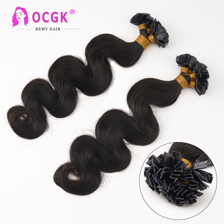 OCGK Body Wave Nail Flat Tip H - огляд і ціна Nail Extension Tips