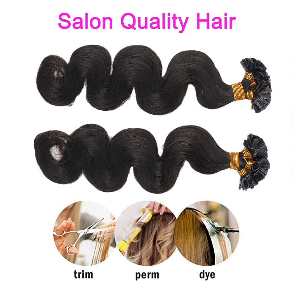 OCGK Body Wave Nail Flat Tip H - огляд і ціна Nail Extension Tips