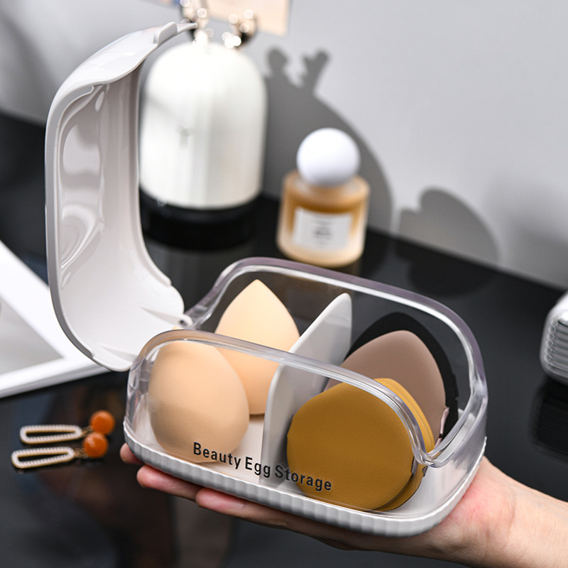 Makeup Sponge Storage Box with - огляд і ціна Beauty Makeup Blender