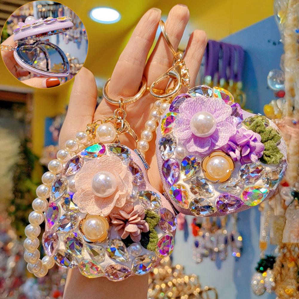 Beauty Mirror Keychain Folding - огляд і ціна Beauty Makeup School