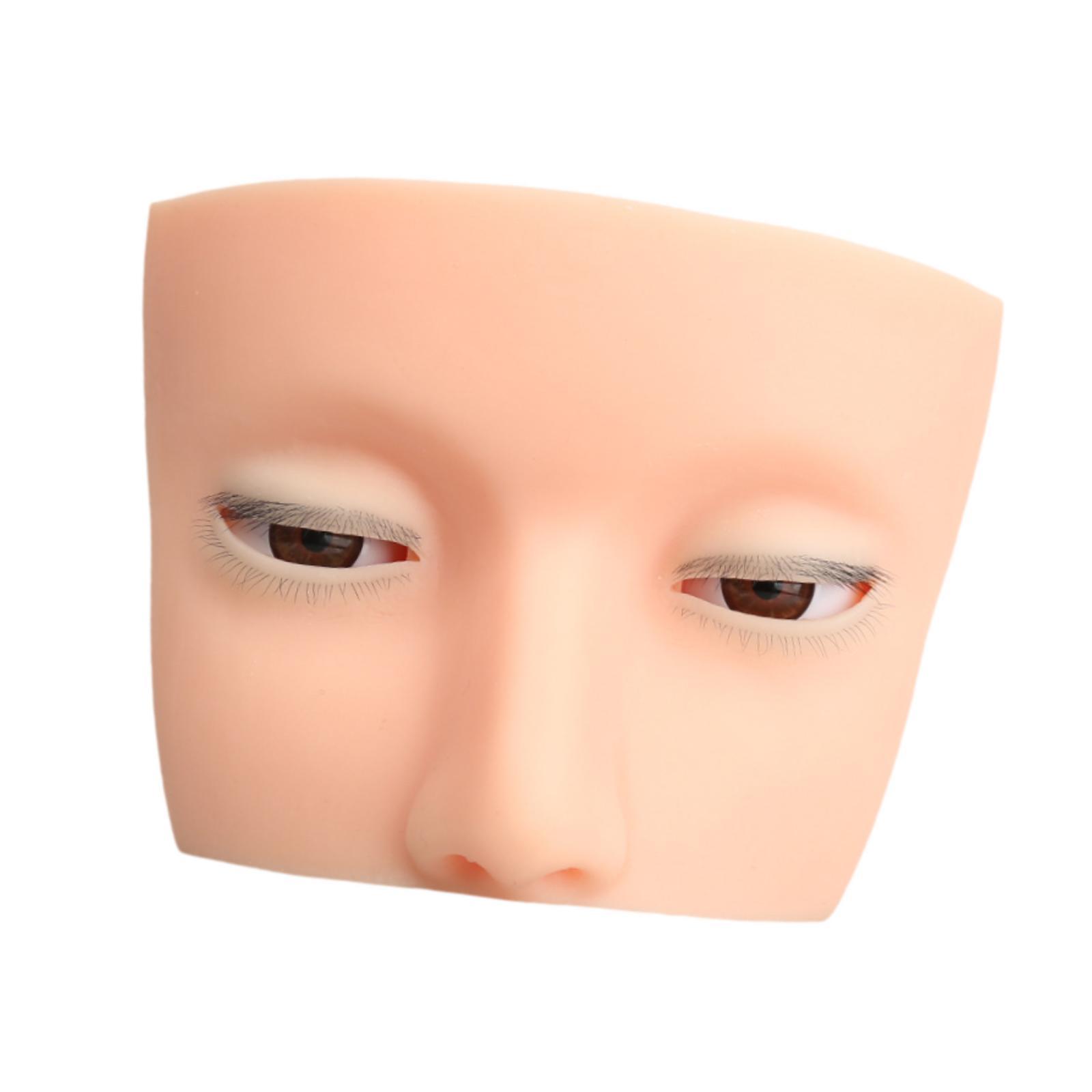 Silicone Eyelash Mannequin Hea - огляд і ціна Beauty Makeup School