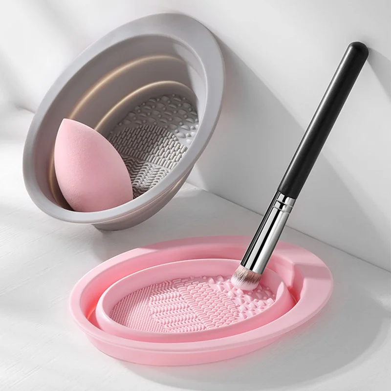 Foldable Silicone Makeup Brush - огляд і ціна Beauty Home Makeup