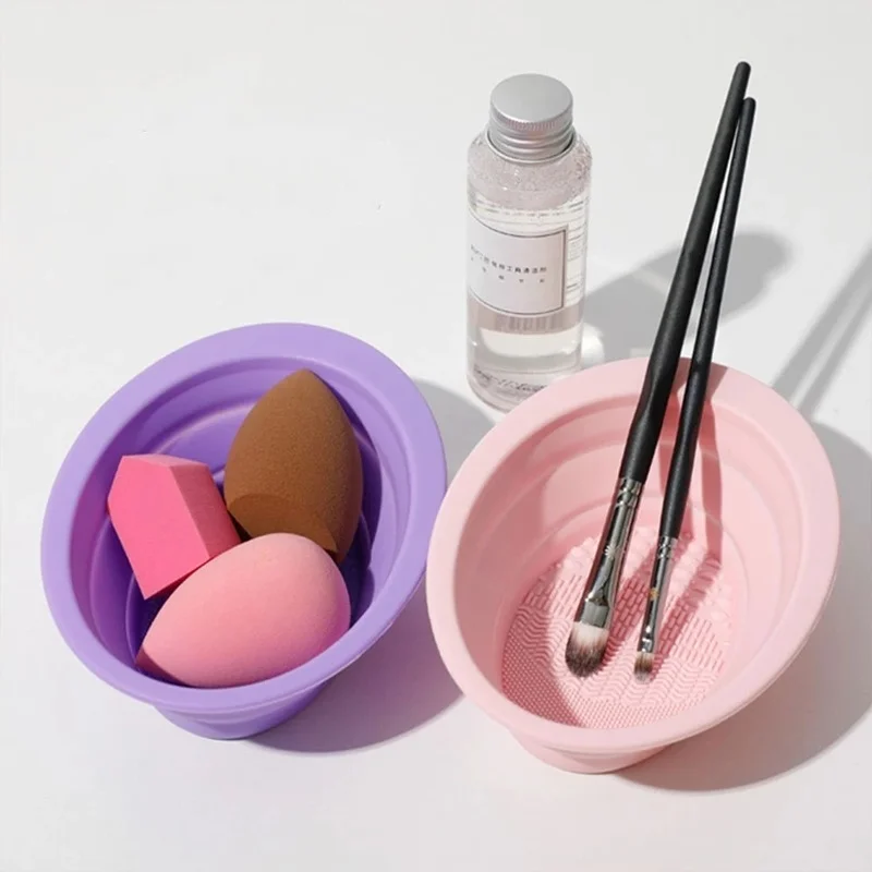 Foldable Silicone Makeup Brush - огляд і ціна Beauty Home Makeup