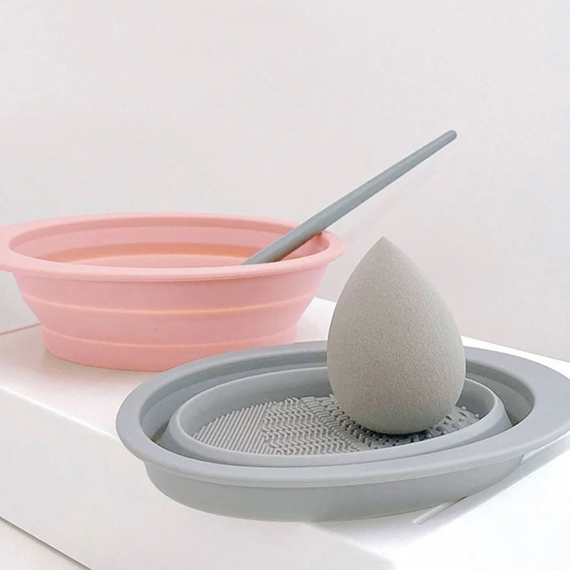 Foldable Silicone Makeup Brush - огляд і ціна Beauty Home Makeup
