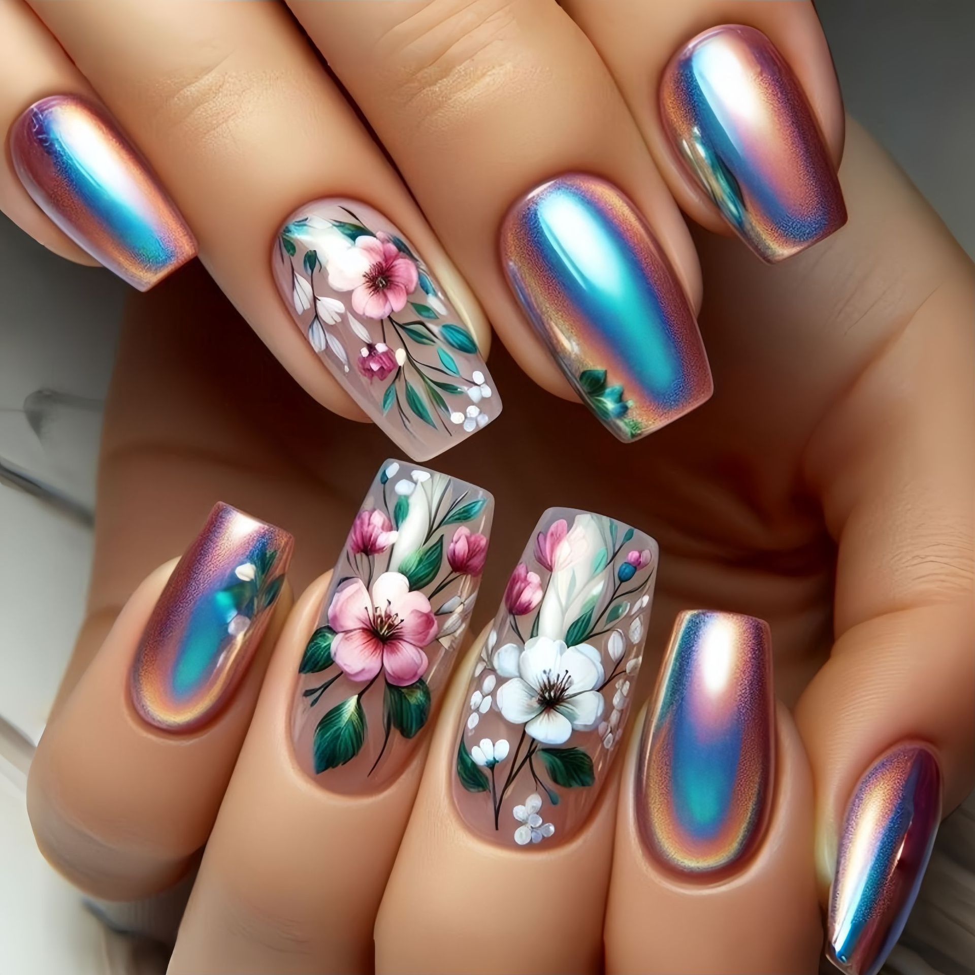 Medium long fake nails for wom - огляд і ціна Nail Extension Tips