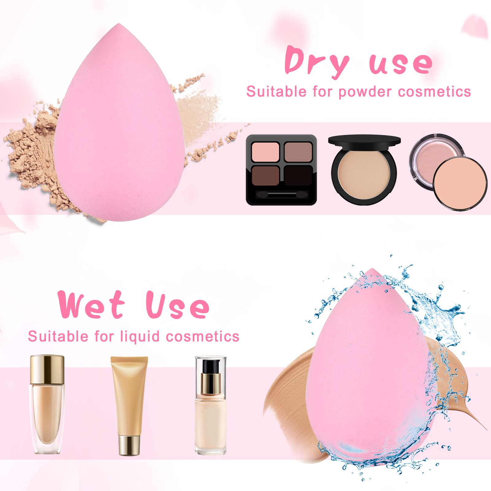 15 Pcs Makeup Sponge Set, Beau - огляд і ціна Beauty Makeup Blender