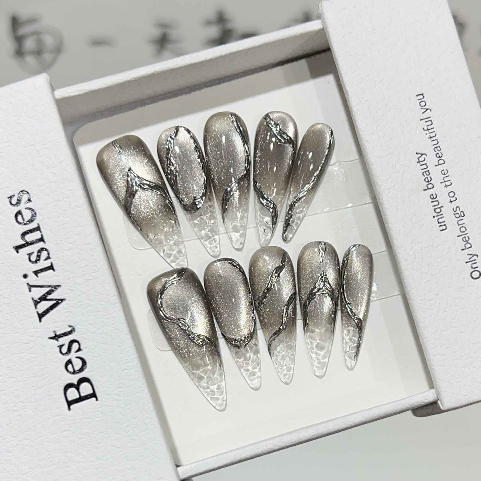 10pcs Halloween False Nails Re - огляд і ціна Nail Extension Tips