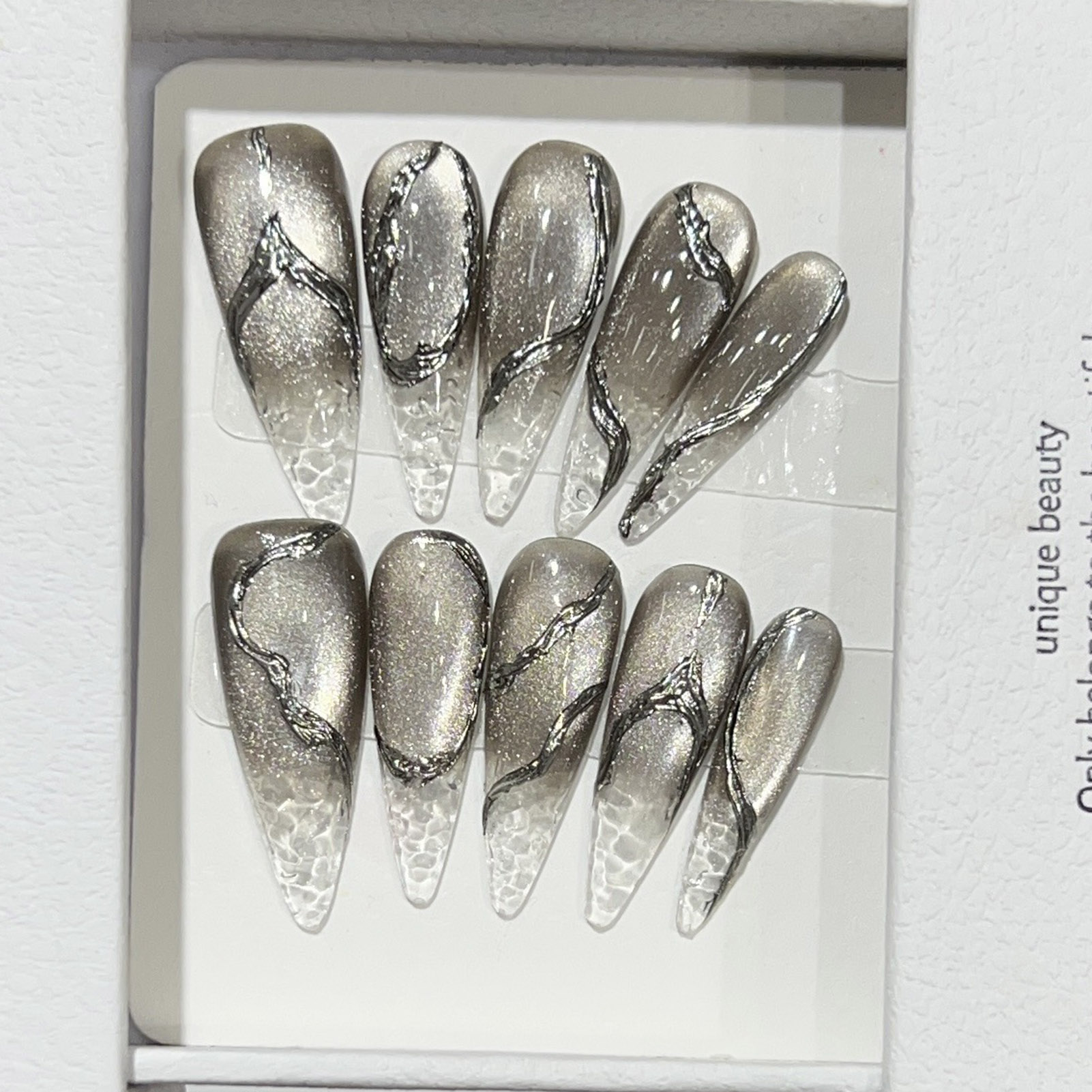 10pcs Halloween False Nails Re - огляд і ціна Nail Extension Tips