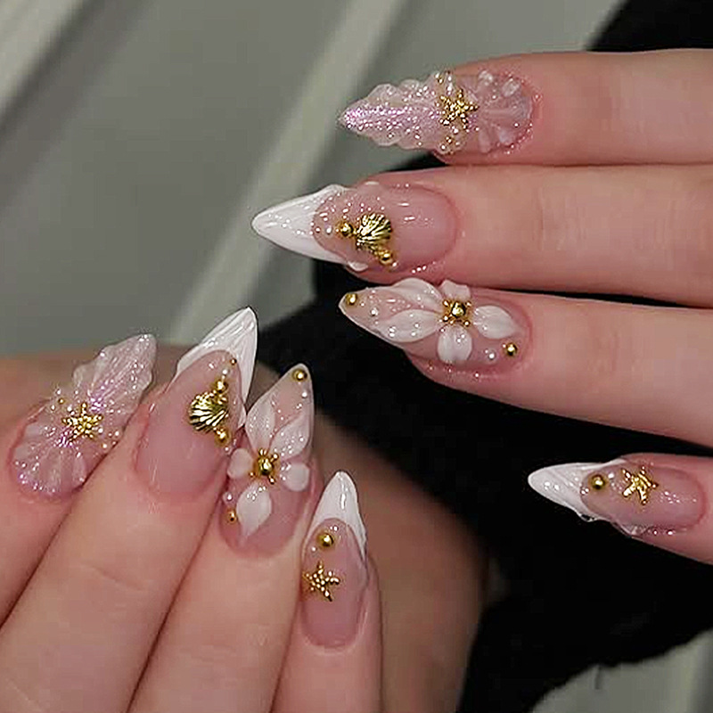 24pcs Finished Almond Press on - огляд і ціна Nail Extension Tips
