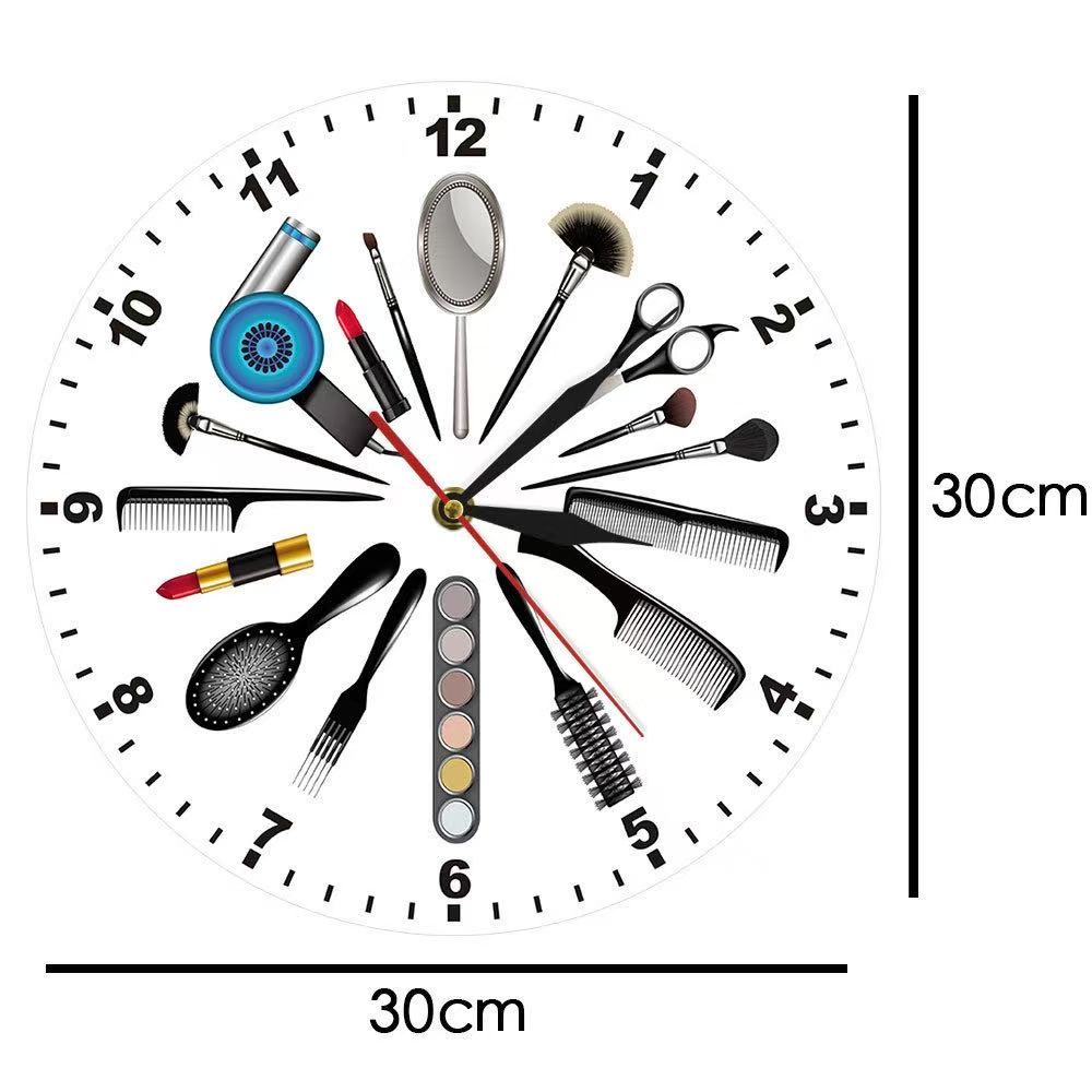 Silent Funny Wall Clock UV Pri - огляд і ціна Beauty And Makeup Studio