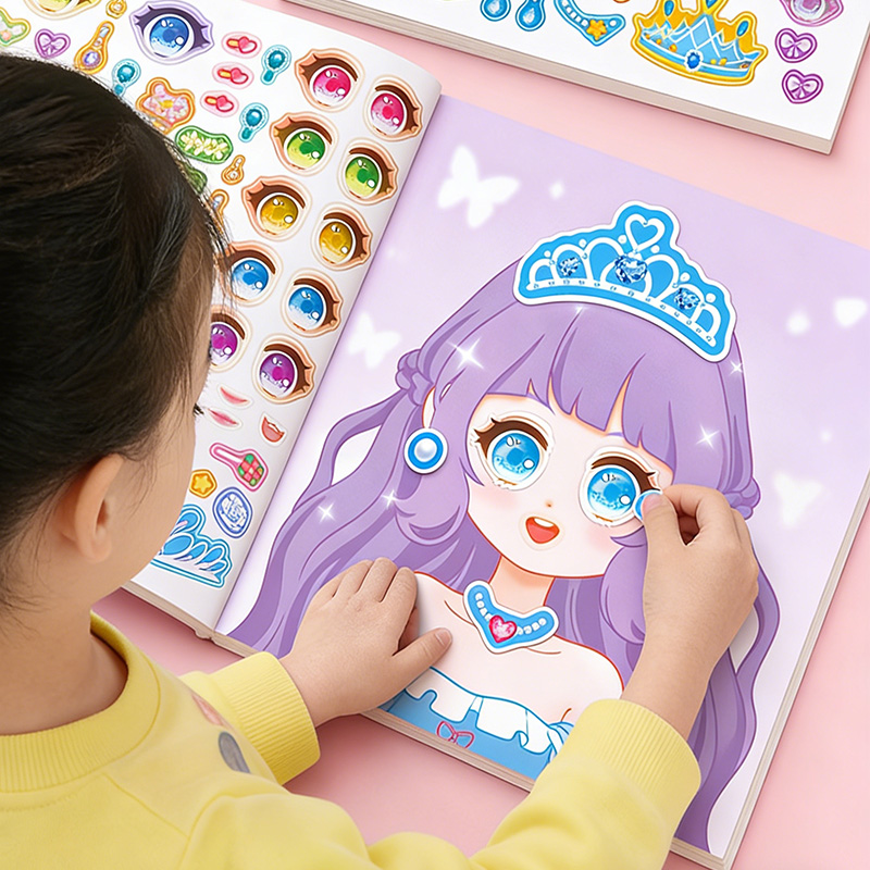 Princess Makeup Stickers, DIY  - огляд і ціна Beauty Makeup Games