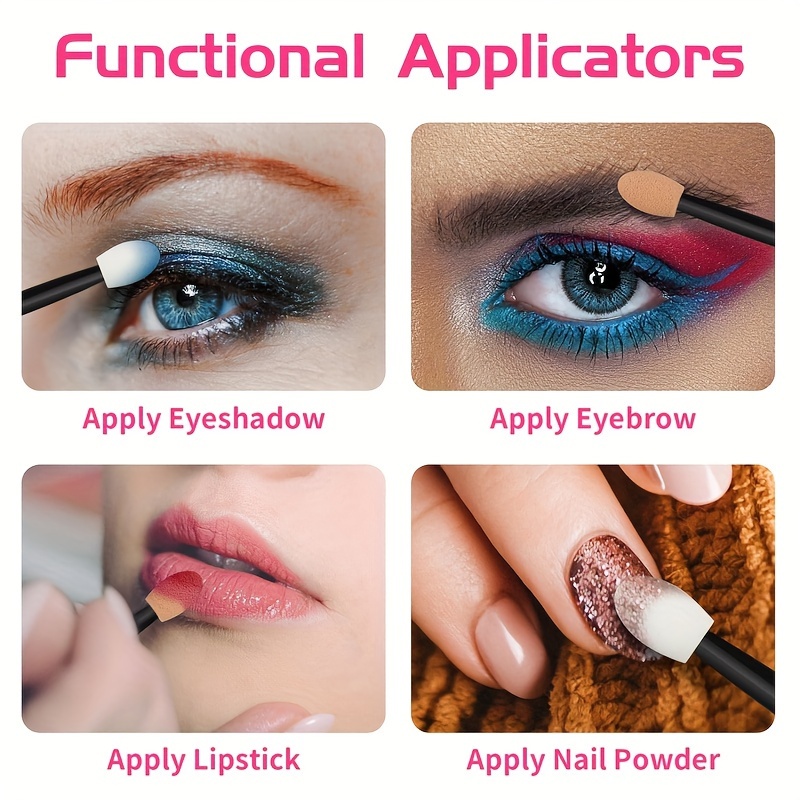 5/10Pcs Eyeshadow Applicator D - огляд і ціна Beauty Home Makeup