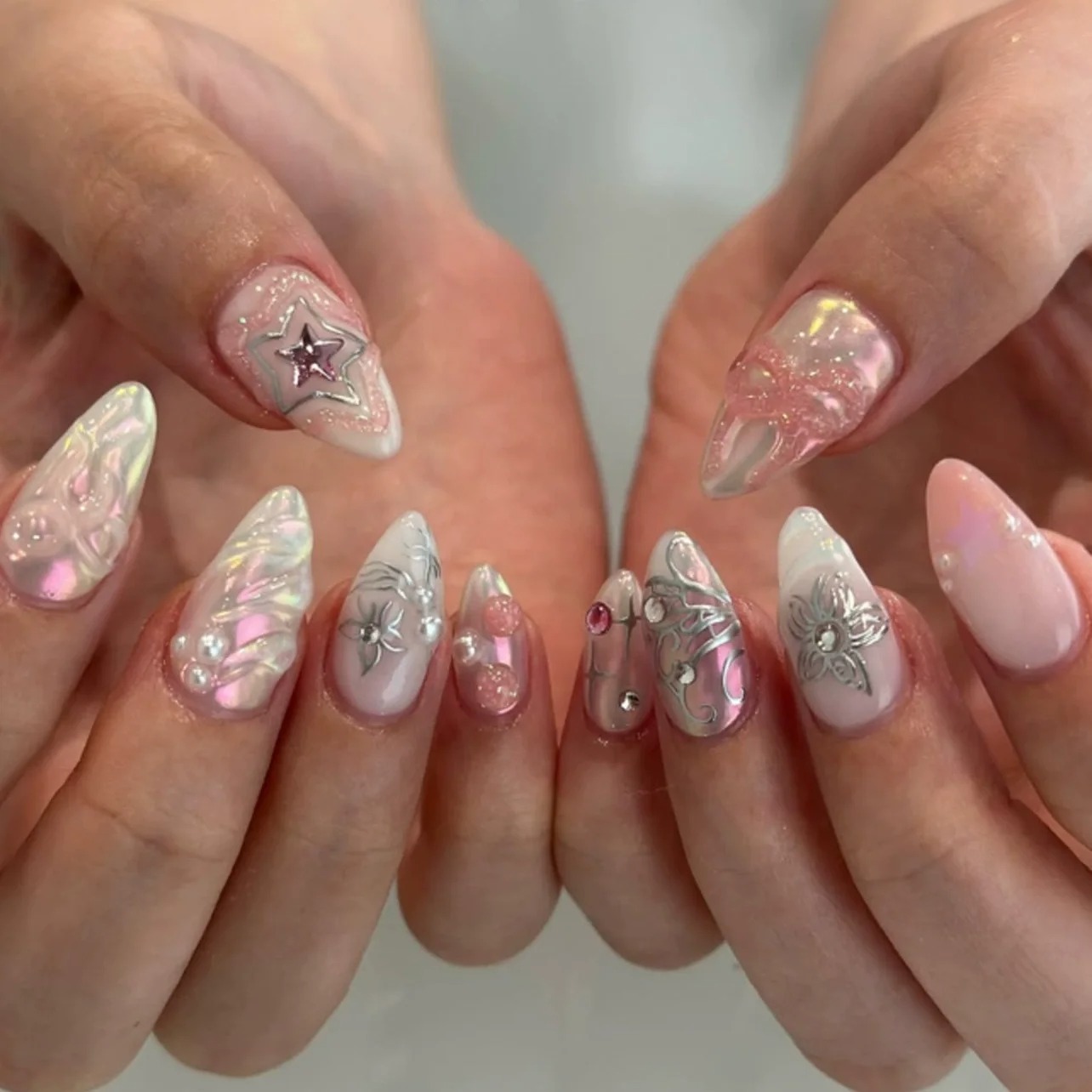 24pcs Halloween Dark Scrub Fak - огляд і ціна Nail Extension Tips