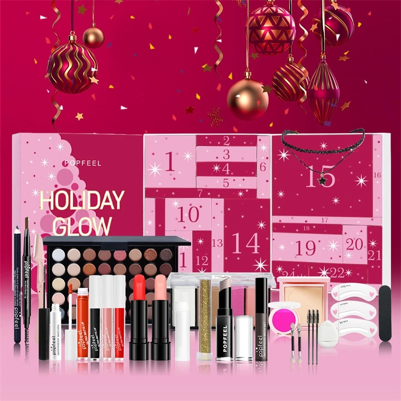 Christmas Countdown Makeup Set - огляд і ціна Beauty Makeup School