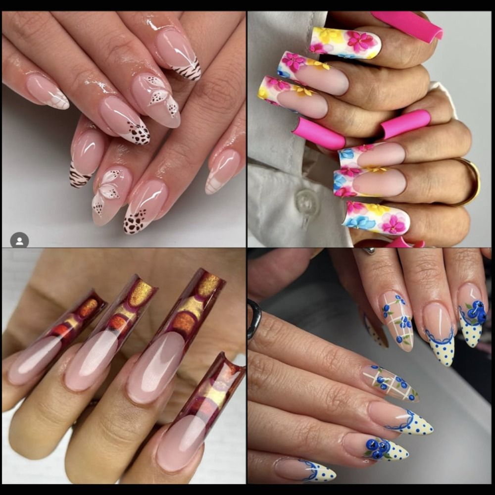 140PCS 14 Sizes French Nail Du - огляд і ціна Nail Extension Tips