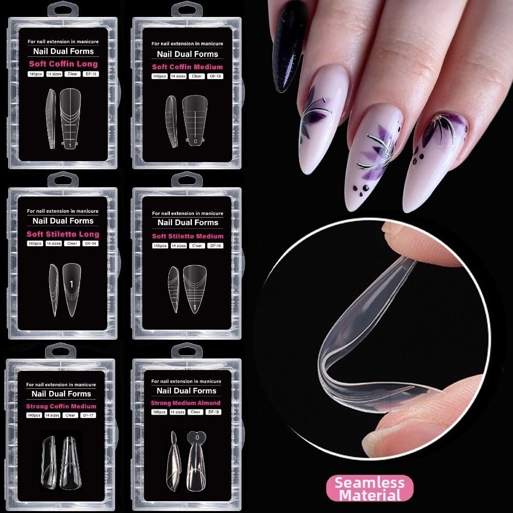 140PCS 14 Sizes French Nail Du - огляд і ціна Nail Extension Tips