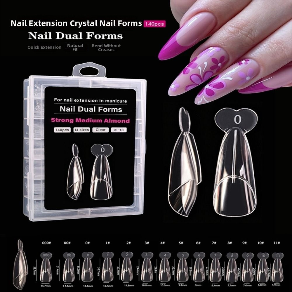 140PCS 14 Sizes French Nail Du - огляд і ціна Nail Extension Tips
