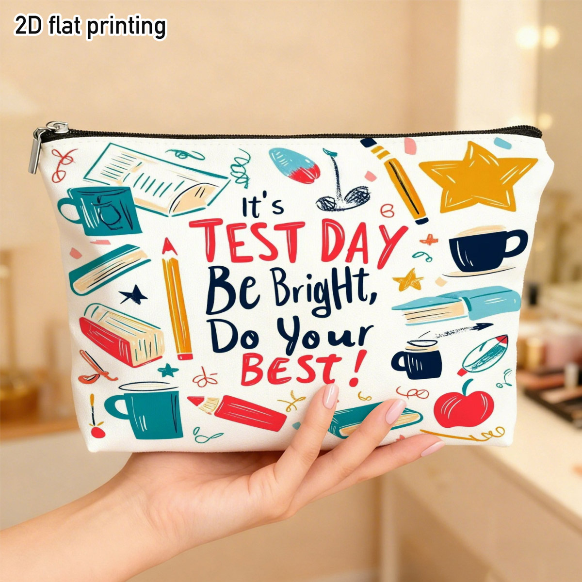 Test Day Graphic Makeup Bag Vi - огляд і ціна Beauty Makeup School